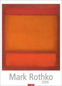 Mark Rothko Kalender 2026, Rothko, Mark, Weingarten, EAN/ISBN-13: 9783839901663