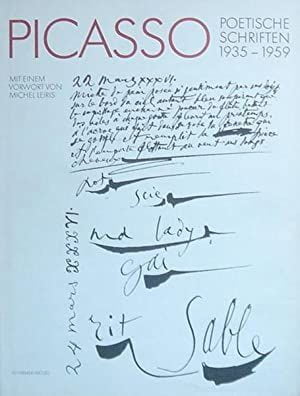 : Picasso, Poetische Schriften, 1935-1955, französische Originalausgabe