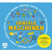 Das XXL-Entdecker-Set - Geniale Maschinen - Mit 10 Modellen zum Selberbauen, Sachbuch, Experimenten und cooler Robotertechnik, EAN/ISBN-13: 9783960939054