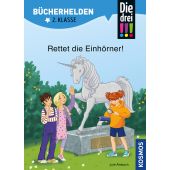 Die drei !!!, Bücherhelden 2. Klasse, Rettet die Einhörner!, Ambach, Jule, EAN/ISBN-13: 9783440175026