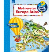 Mein erster Europa-Atlas, Erne, Andrea, Ravensburger Verlag GmbH, EAN/ISBN-13: 9783473329816