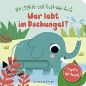Mein Schieb & Guck-mal-Buch: Wer lebt im Dschungel?, Fischer Sauerländer, EAN/ISBN-13: 9783737358187