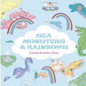 Sea Monsters & Rainbows, A Snakes & Ladders Game, Claybourne, Anna, Laurence King Verlag, EAN/ISBN-13: 9781913947064