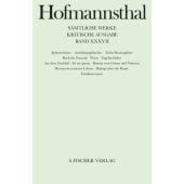 Aphoristisches, Autobiographisches, Frühe Romanpläne, Hofmannsthal, Hugo von, EAN/ISBN-13: 9783107315369