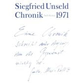 Chronik 1971, Unseld, Siegfried, Suhrkamp, EAN/ISBN-13: 9783518422373