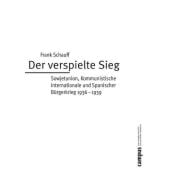 Der verspielte Sieg, Schauff, Frank, Campus Verlag, EAN/ISBN-13: 9783593376134