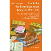 Geschichte der deutschsprachigen Literatur 1900-1918, Verlag C. H. BECK oHG, EAN/ISBN-13: 9783406521782