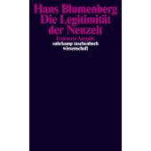 Die Legitimität der Neuzeit, Blumenberg, Hans, Suhrkamp, EAN/ISBN-13: 9783518288689