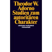 Studien zum autoritären Charakter, Adorno, Theodor W, Suhrkamp, EAN/ISBN-13: 9783518287828