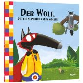 Der Wolf, der ein Superheld sein wollte, Lallemand, Orianne/Thuillier, Eléonor, Auzou, EAN/ISBN-13: 9791039502849
