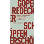 Schöpfen und Erschöpfen, Göpel, Maja/Redecker, Eva von, MSB Matthes & Seitz Berlin, EAN/ISBN-13: 9783751805469