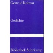 Gedichte, Kolmar, Gertrud, Suhrkamp, EAN/ISBN-13: 9783518018156