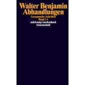 Gesammelte Schriften I, Benjamin, Walter, Suhrkamp, EAN/ISBN-13: 9783518285312