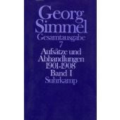 Gesamtausgabe in 24 Bänden, Simmel, Georg, Suhrkamp, EAN/ISBN-13: 9783518579572