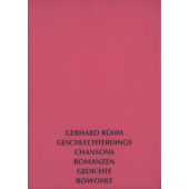 Geschlechterdings, Rühm, Gerhard, Rowohlt Verlag, EAN/ISBN-13: 9783498057299