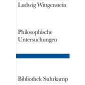 Philosophische Untersuchungen, Wittgenstein, Ludwig, Suhrkamp, EAN/ISBN-13: 9783518223727