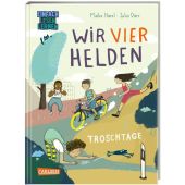 Wir vier Helden: Froschtage, Harel, Maike, Carlsen Verlag GmbH, EAN/ISBN-13: 9783551690937