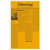 Jahrestage 3, Johnson, Uwe, Suhrkamp, EAN/ISBN-13: 9783518464533