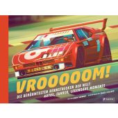 Vrooooom! Die berühmtesten Rennstrecken der Welt: Autos, Fahrer, legendäre Momente, Skinner, Adam, EAN/ISBN-13: 9783791374239