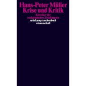 Krise und Kritik, Müller, Hans-Peter, Suhrkamp, EAN/ISBN-13: 9783518298992