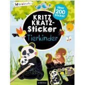 Kritzkratz-Sticker Tierkinder, Ars Edition, EAN/ISBN-13: 9783845835518