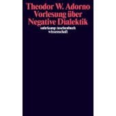 Vorlesung über Negative Dialektik, Adorno, Theodor W, Suhrkamp, EAN/ISBN-13: 9783518294475