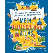 Mein Deutschlandatlas - 92 Inseln, 211 Seilbahnen und mehr als 20.000 Dackel, Maas, Annette, EAN/ISBN-13: 9783423763813