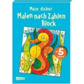 Mein dicker Malen nach Zahlen Block, Carlsen Verlag GmbH, EAN/ISBN-13: 9783551180575