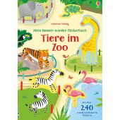 Mein Immer-wieder-Stickerbuch: Tiere im Zoo, Bathie, Holly, Usborne Verlag, EAN/ISBN-13: 9781789410976