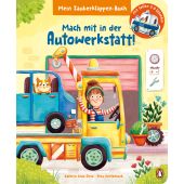 Mein Zauberklappen-Buch - Mach mit in der Autowerkstatt!, Orso, Kathrin Lena, Penguin Junior, EAN/ISBN-13: 9783328302278
