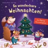 So wunderbare Weihnachten! - Mein Pop-up-Überraschungsbuch, Moritz, Johanna, Penguin Junior, EAN/ISBN-13: 9783328302698