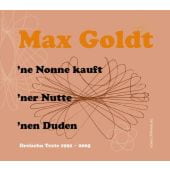 'Ne Nonne kauft 'ner Nutte 'nen Duden, Goldt, Max, Hörbuch Hamburg, EAN/ISBN-13: 9783899032369