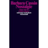Nostalgie, Cassin, Barbara, Suhrkamp, EAN/ISBN-13: 9783518300084