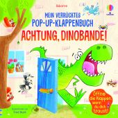 Mein verrücktes Pop-up-Klappenbuch: Achtung, Dinobande!, Taplin, Sam, Usborne Verlag, EAN/ISBN-13: 9781789418064