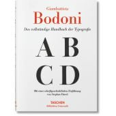 Giambattista Bodoni. Handbuch der Typografie, Bodoni, Giambattista, Taschen Deutschland GmbH, EAN/ISBN-13: 9783836520331