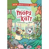 Mein Abenteuercomic - Mops und Kätt entdecken den Wald, Schmidt, Vera, cbj, EAN/ISBN-13: 9783570177617