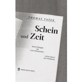 Schein und Zeit, Vasek, Thomas, MSB Matthes & Seitz Berlin, EAN/ISBN-13: 9783957576385