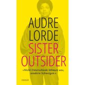 Sister Outsider, Lorde, Audre, Carl Hanser Verlag GmbH & Co.KG, EAN/ISBN-13: 9783446269712