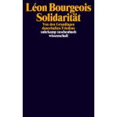 Solidarität, Bourgeois, Léon, Suhrkamp, EAN/ISBN-13: 9783518298930