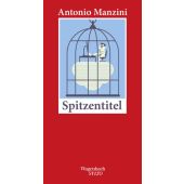 Spitzentitel, Manzini, Antonio, Wagenbach, Klaus Verlag, EAN/ISBN-13: 9783803113290