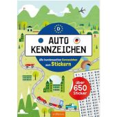 Autokennzeichen - Alle bundesweiten Kennzeichen zum Stickern, Maas, Annette, Ars Edition, EAN/ISBN-13: 9783845841717