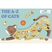 The A-Z of Cats, A Cat-Shaped Jigsaw Puzzle, Kim, Seungyoun, Laurence King Verlag, EAN/ISBN-13: 9781399603751
