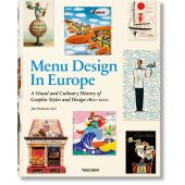 Menu Design in Europe, Heller, Steven, Taschen Deutschland GmbH, EAN/ISBN-13: 9783836578738