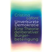 Unverkürzte Demokratie, Lafont, Cristina, Suhrkamp, EAN/ISBN-13: 9783518587645
