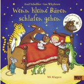 Wenn kleine Bären schlafen gehen, Scheffler, Axel/Whybrow, Ian, Beltz, Julius Verlag, EAN/ISBN-13: 9783407823335