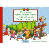 Wenn sieben weihnachtliche Hasen fröhlich um die Tanne rasen, Praml, Sabine, EAN/ISBN-13: 9783789108396