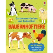 Zusammenstecken und Entdecken: Bauernhoftiere, Wheatley, Abigail, Usborne Verlag, EAN/ISBN-13: 9781035704491