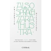 Also sprach Zarathustra, Nietzsche, Friedrich, C. H. BECK Verlag GmbH & Co.KG, EAN/ISBN-13: 9783406837937
