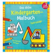 Das dicke Kindergarten-Malbuch: Fahrzeuge, Pöter, Andrea, Carlsen Verlag GmbH, EAN/ISBN-13: 9783551191618