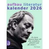 Aufbau Literatur Kalender 2026, Aufbau Verlag GmbH & Co. KG, EAN/ISBN-13: 9783351042622